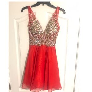 Jovani cocktail dress. Never been worn. Size 0.